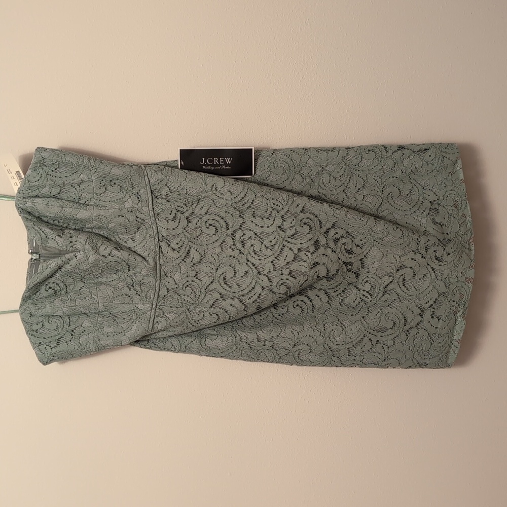 NWT J Crew size 6 sleeveless lace dress